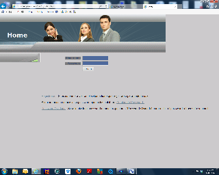 HR Systems Sign-in Screen